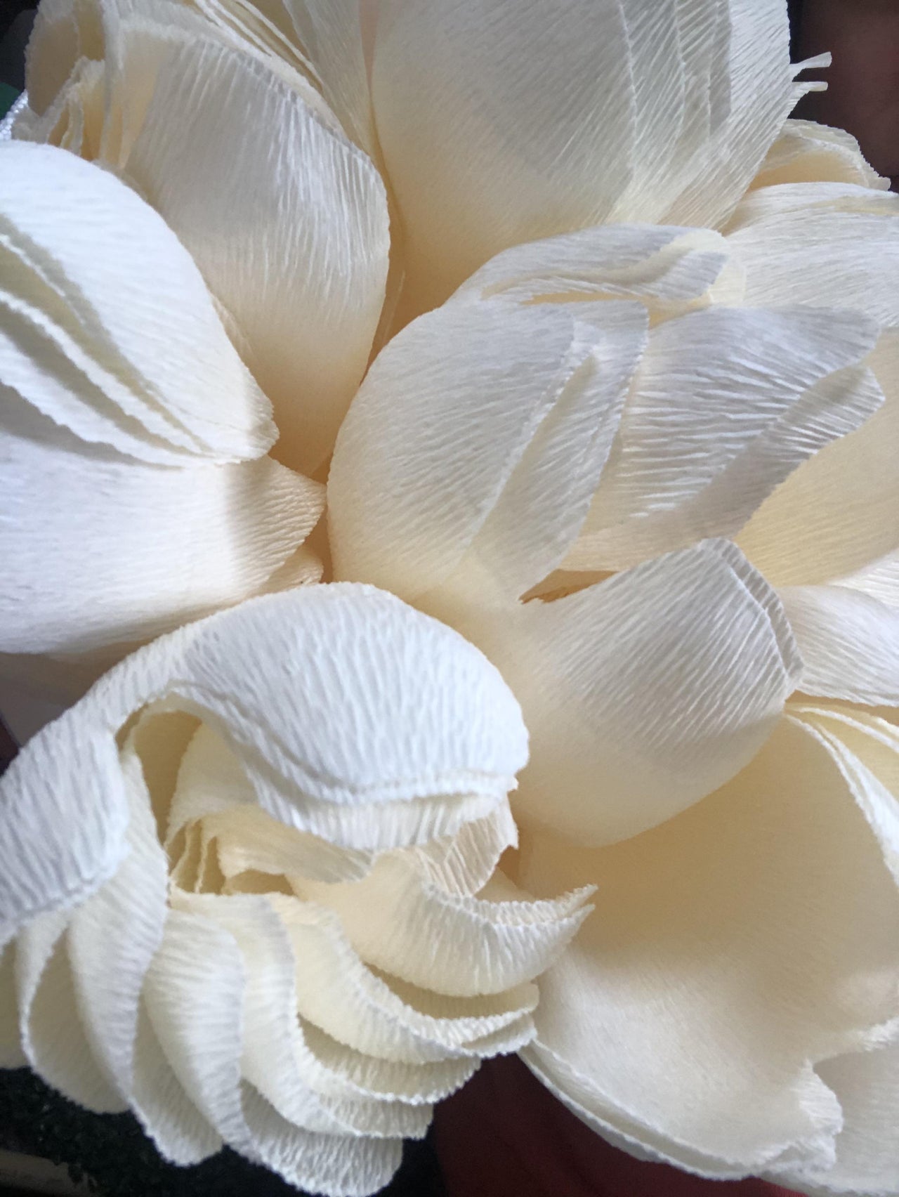 Giant Paper Flowers and Luxury Fashion