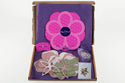 Deluxe DIY Paper Rose Kit (15 pieces), Paper Shaping Tool and Craft Mat