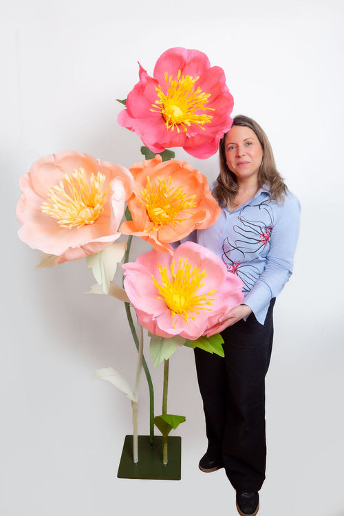 Giant Crepe-Paper Anemone eBook & Templates Bundle