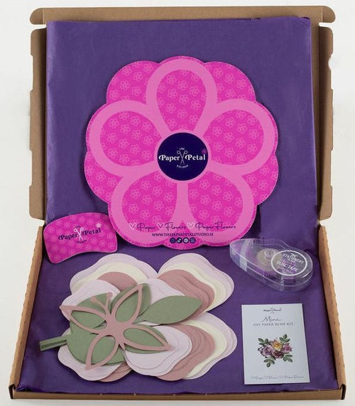 Mini Paper Rose Kit – Beginner Friendly Paper Flower Craft for Kids & Adults