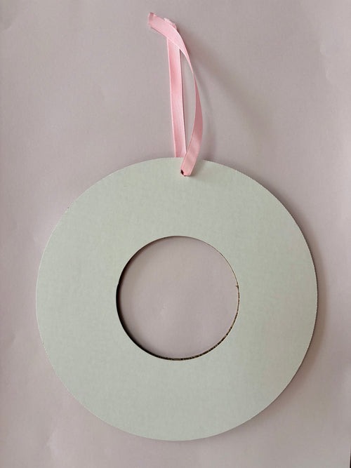Wreath Display & Ribbon