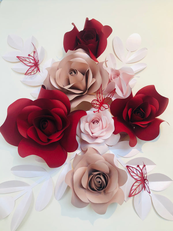Cherry Fusion Floral Set (14 piece)